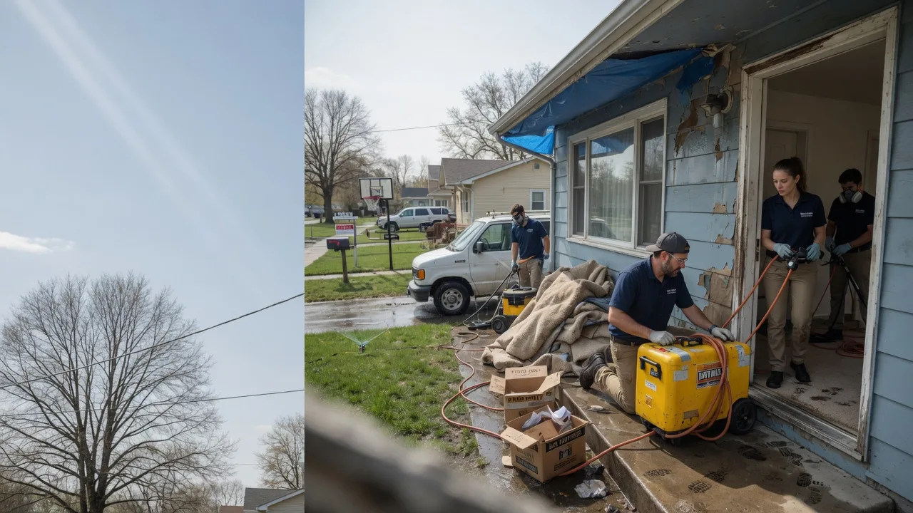 Basement Flood Cleanup in Lynnville, IA near me